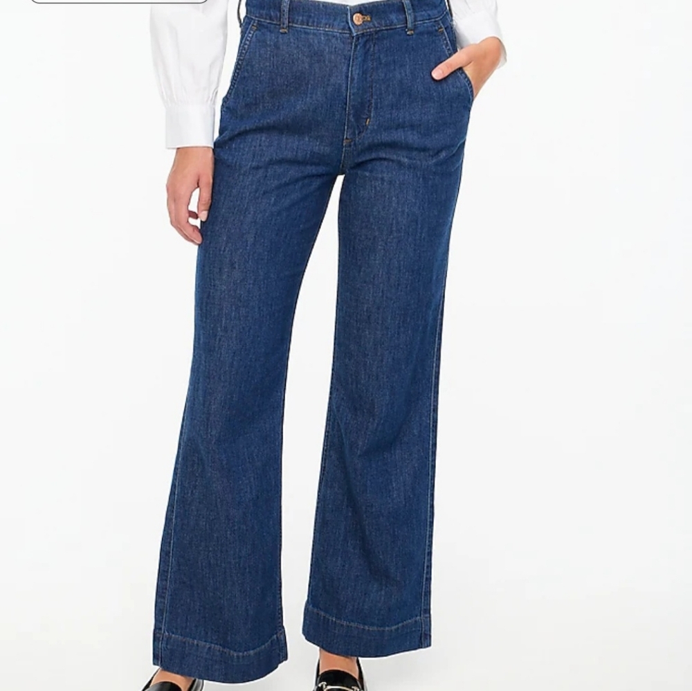 JCREW denim trouser pant